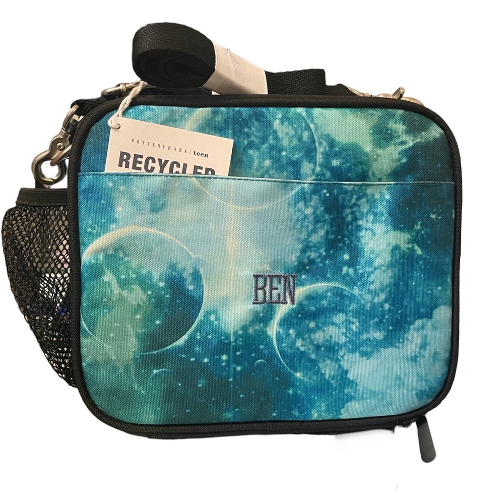 Pottery Barn Lunch Box Gear-Up Interstellar with “Ben” embroidered on front